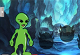 Grandpa Trapped Alien Cave