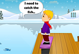 Help Boy To Catch Fish